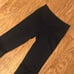 NWOT Free People Movement Black Bleach Barely There Seamless Leggings Size XS/S