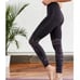 NWOT Free People Movement Black Bleach Barely There Seamless Leggings Size XS/S