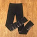 NWOT Free People Movement Black Bleach Barely There Seamless Leggings Size XS/S
