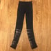 NWOT Free People Movement Black Bleach Barely There Seamless Leggings Size XS/S