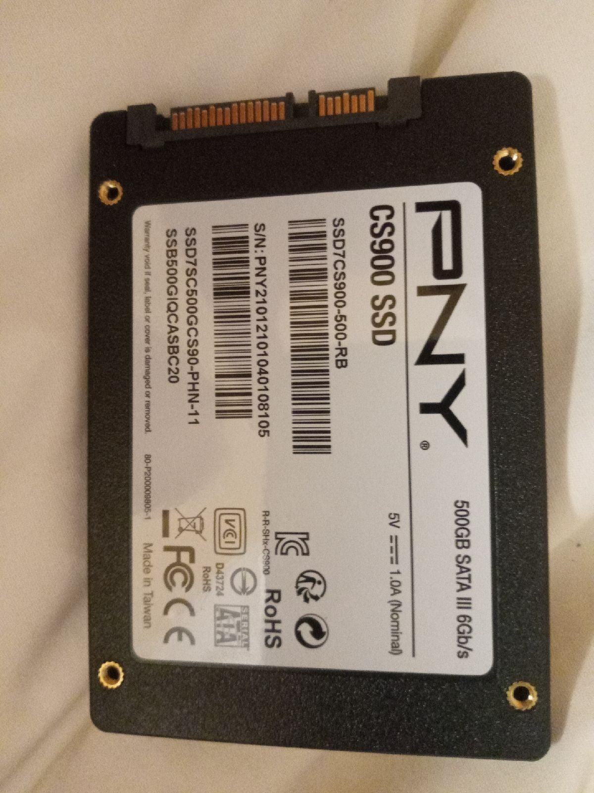 PNY solid state external hard drive
