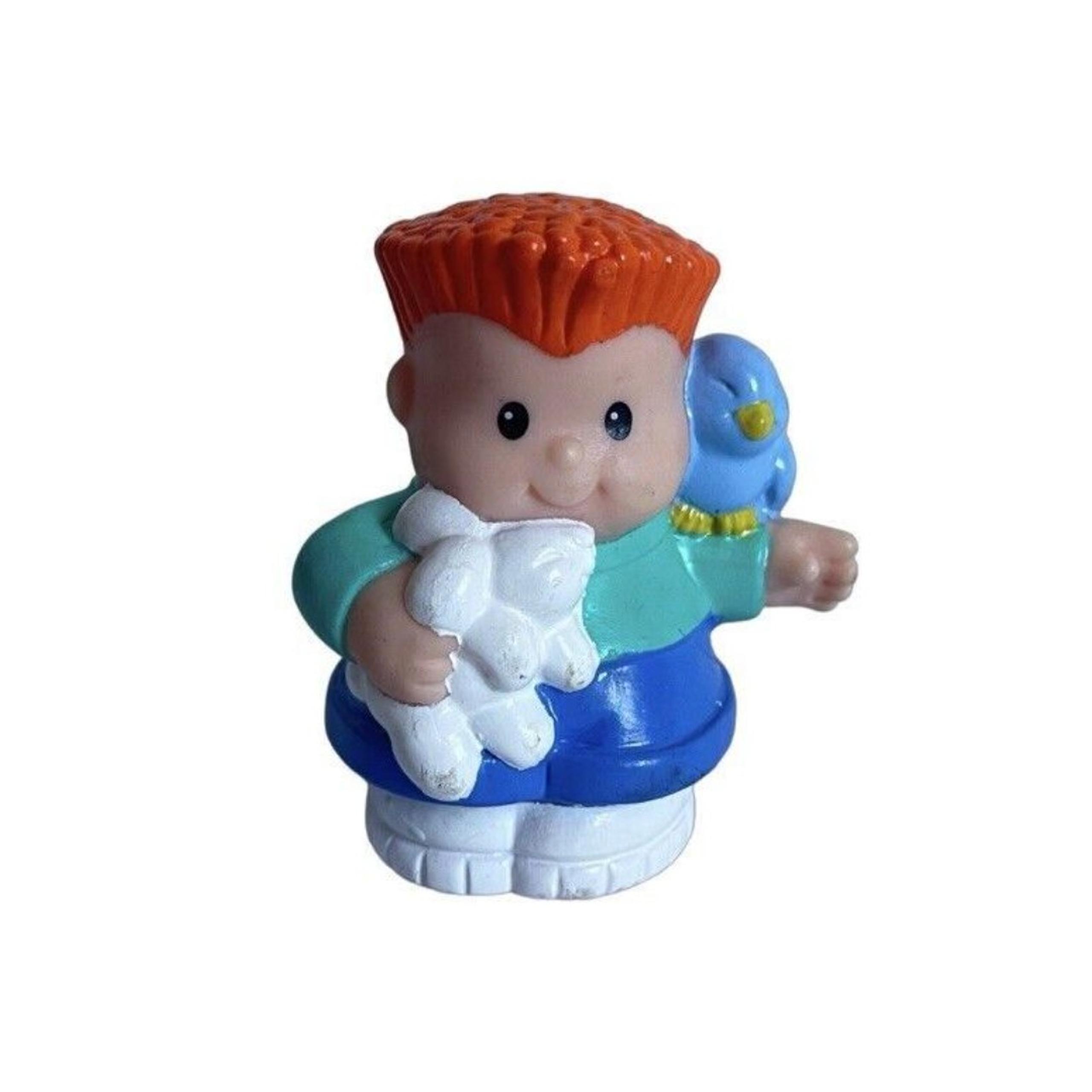 Fisher Price Little People Pet Store Boy Bunny Main Street Village Vintage 1997