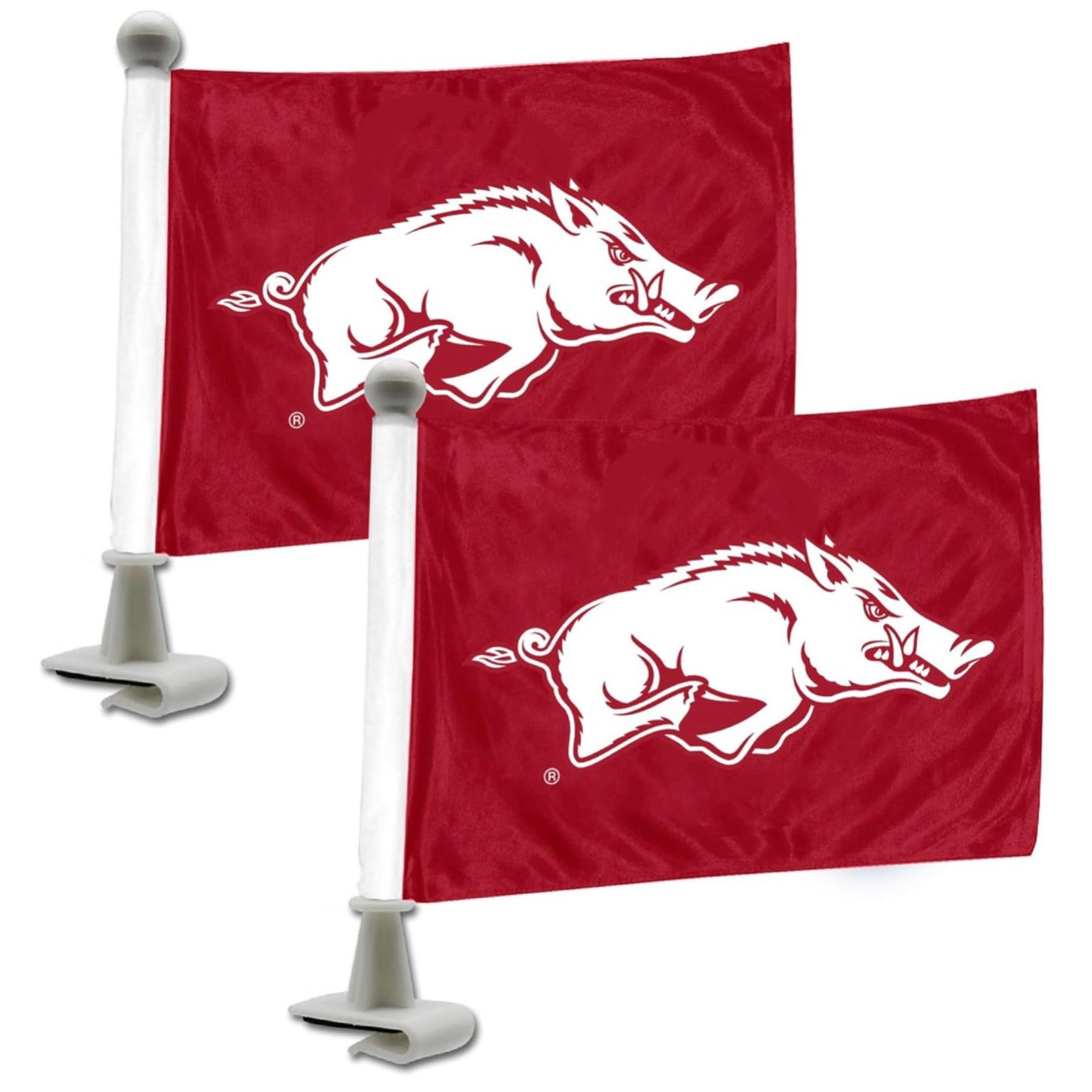 FANMATS • University of Arkansas Razorbacks Ambassador Car Auto Mini Flags