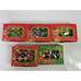 Lot of 53 Assorted Vintage Small Glass Christmas Balls Ornaments in Boxes Japan