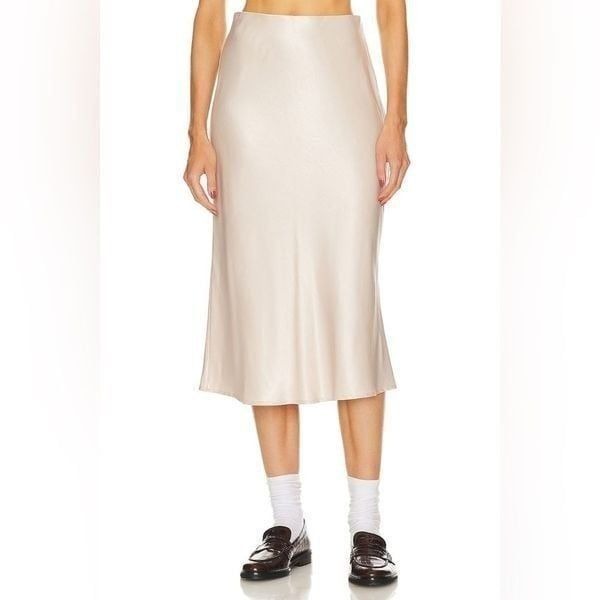 Sanctuary EVERYDAY MIDI SKIRT IN TOASTED MARSHMALLOW size small NWOT