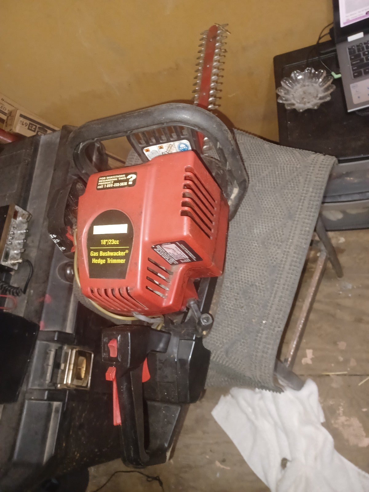 Two cycle his trimmers made by Sears older model but runs like brand new and cut