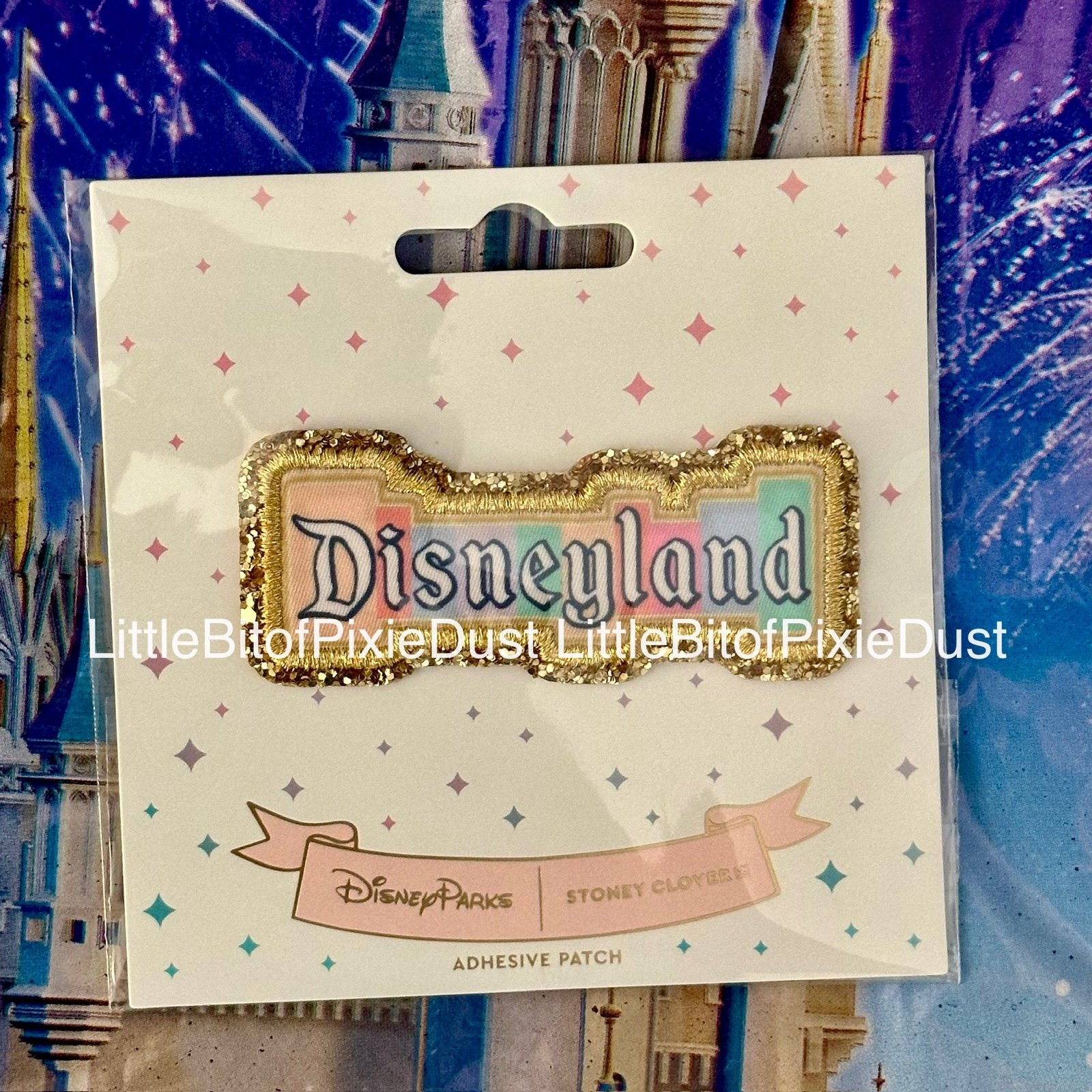 Disney x Stoney Clover Lane Disneyland Marquee Adhesive Patch