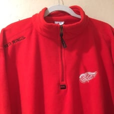 NHL Detroit Redwings Embroidered Fleece