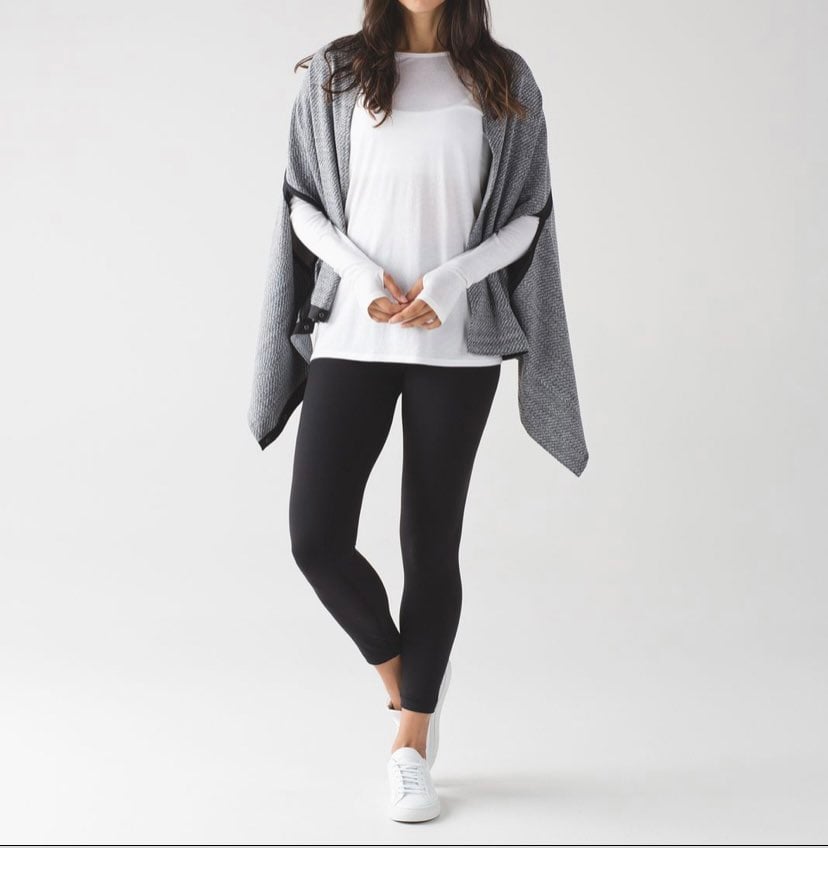 Lululemon Vinyasa Wrap/Scarf in Gray One