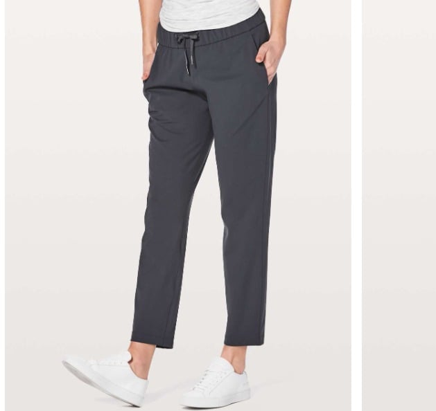 Lululemon On The Fly 7/8 Pant - Blue Tied Size 6