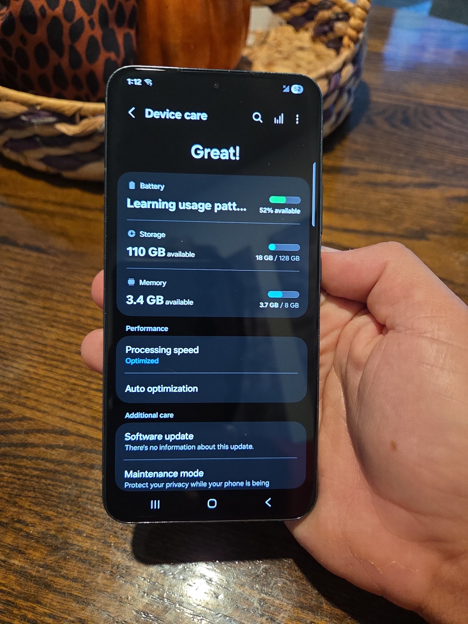 Galaxy s22 plus in green