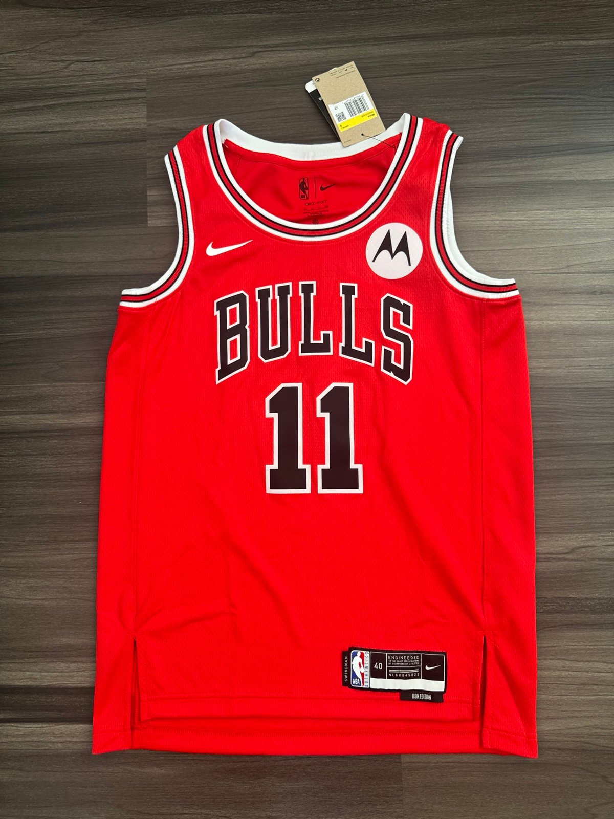 Nike DeMar DeRozan Chicago Bulls #11 Home Red Jersey Men’s Size Small 40