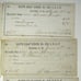 Set of 9 Membership Pledge 1870 Olive Leaf Lodge Brooklyn New York Hunt Epheme