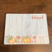 Set if 4 corkback placemats pumkins Blessed