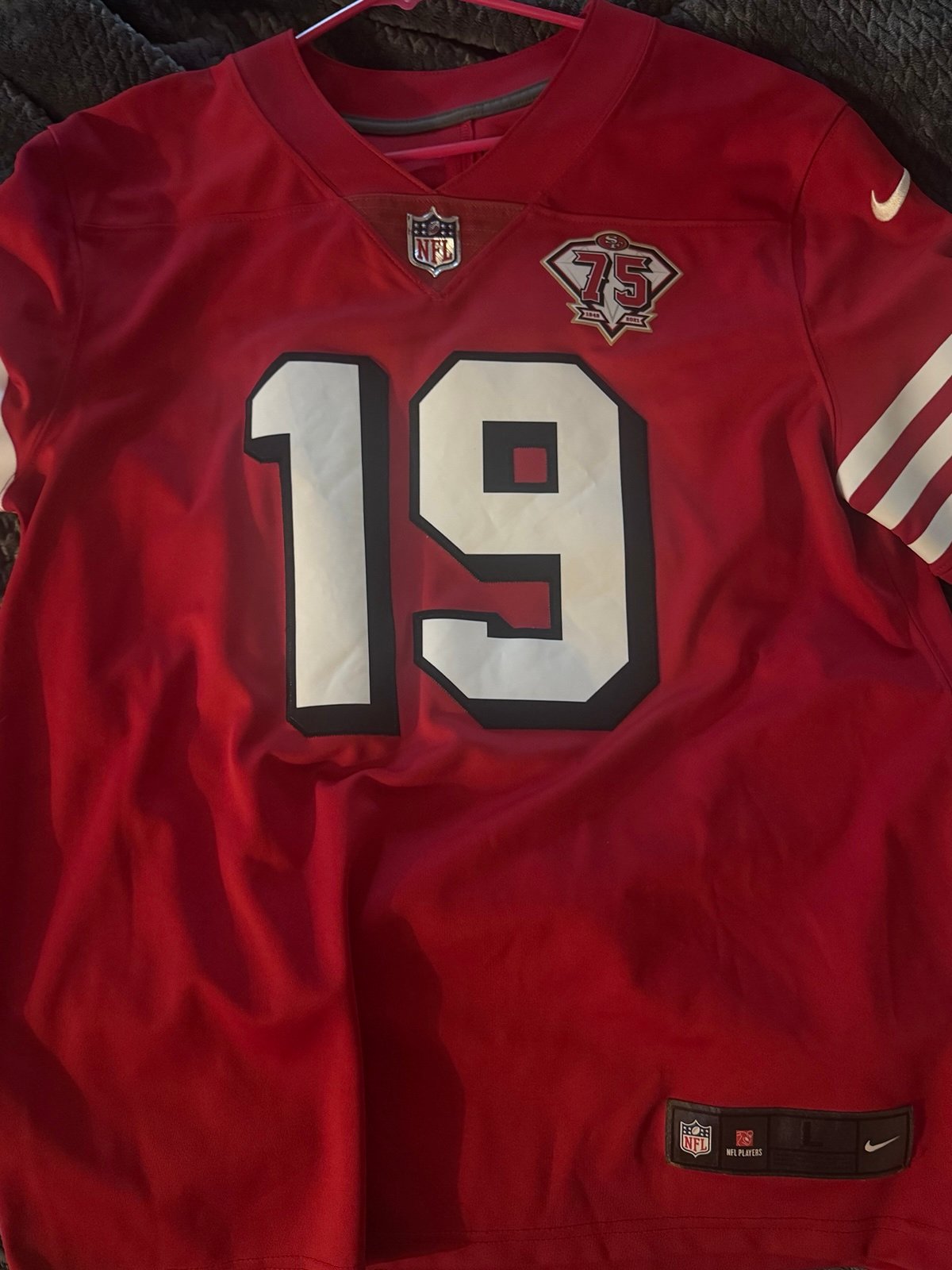 Deebo Samuel 49ers alternate jersey