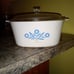 Rare vintage 3 quart cornflower corningware