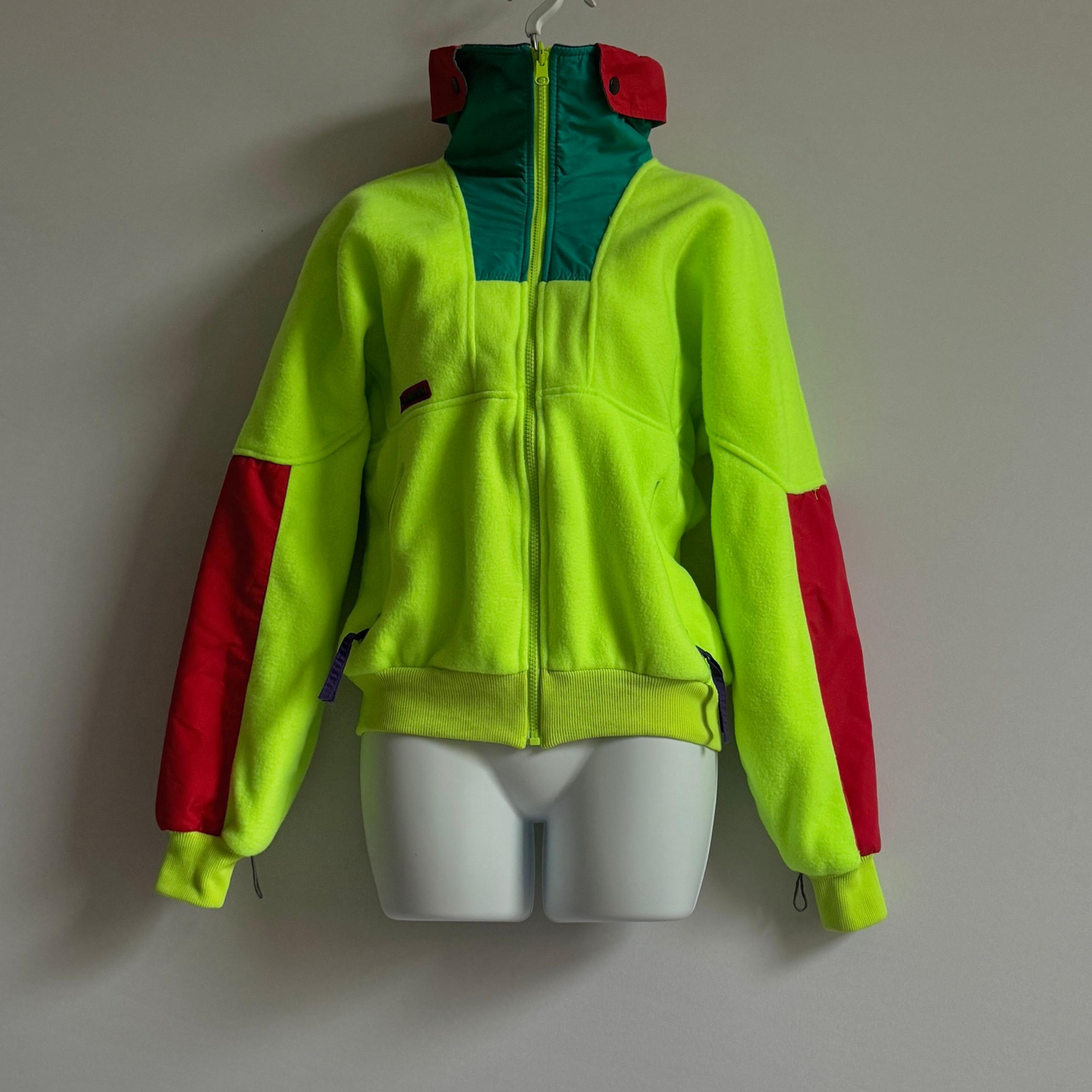 Vintage 80s 90s Wizbang 3in1 Interchange Snow Ski Winter Coat Mens S - Columbia