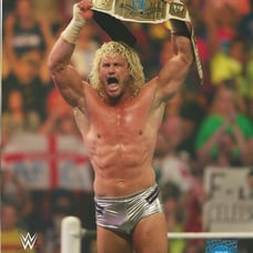 Dolph Ziggler Nic Nemeth WWE 11x14 photo Photograph IC Champion Belt Official