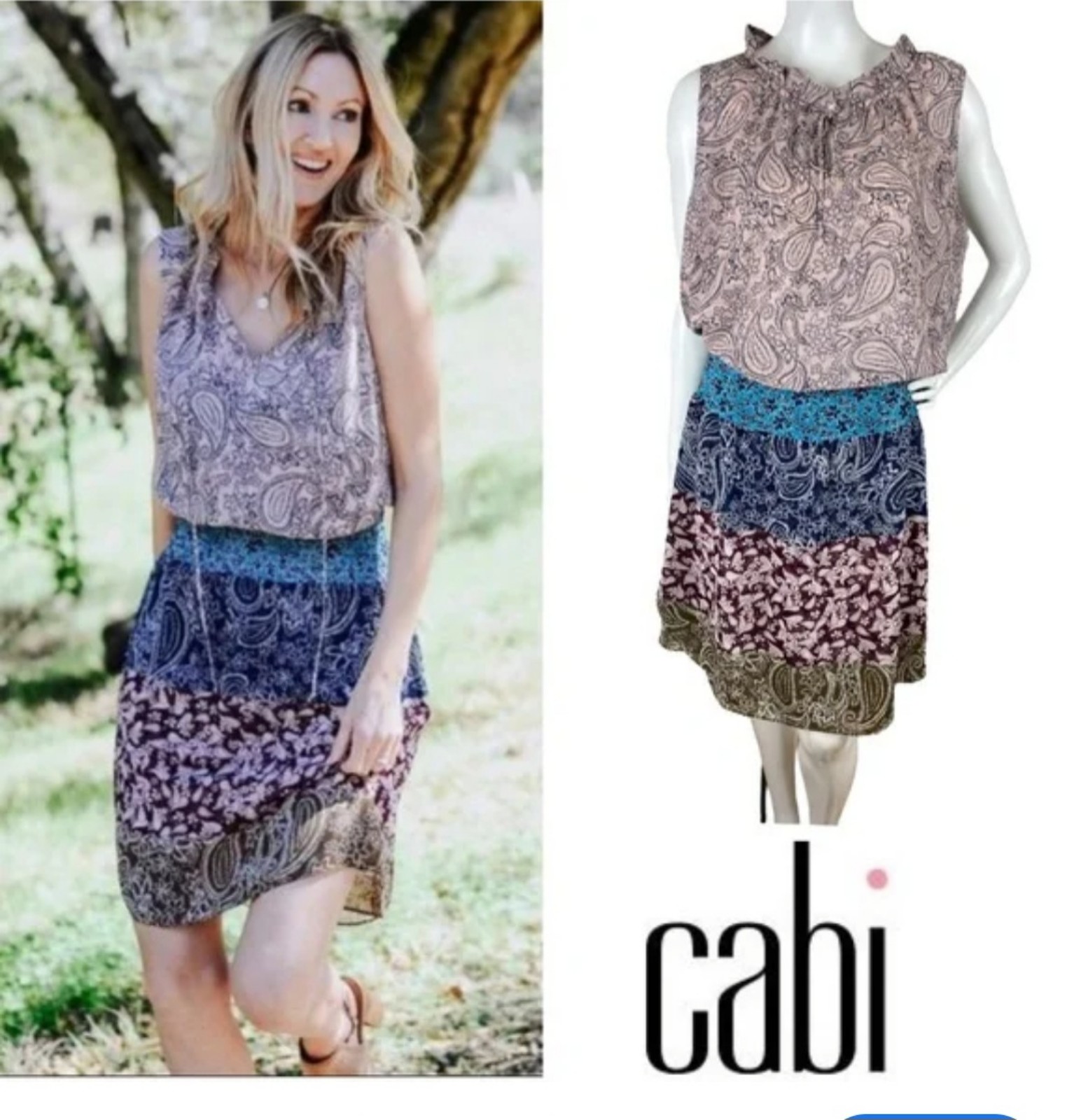 Cute lightweight Cabi dress - XL