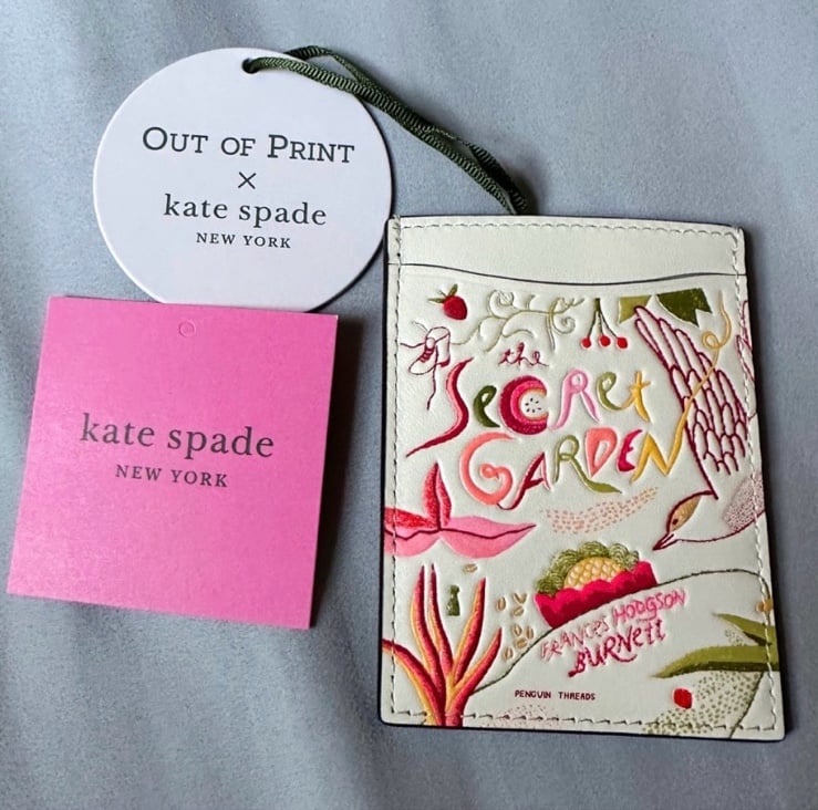 Kate Spade Secret Garden cardholder