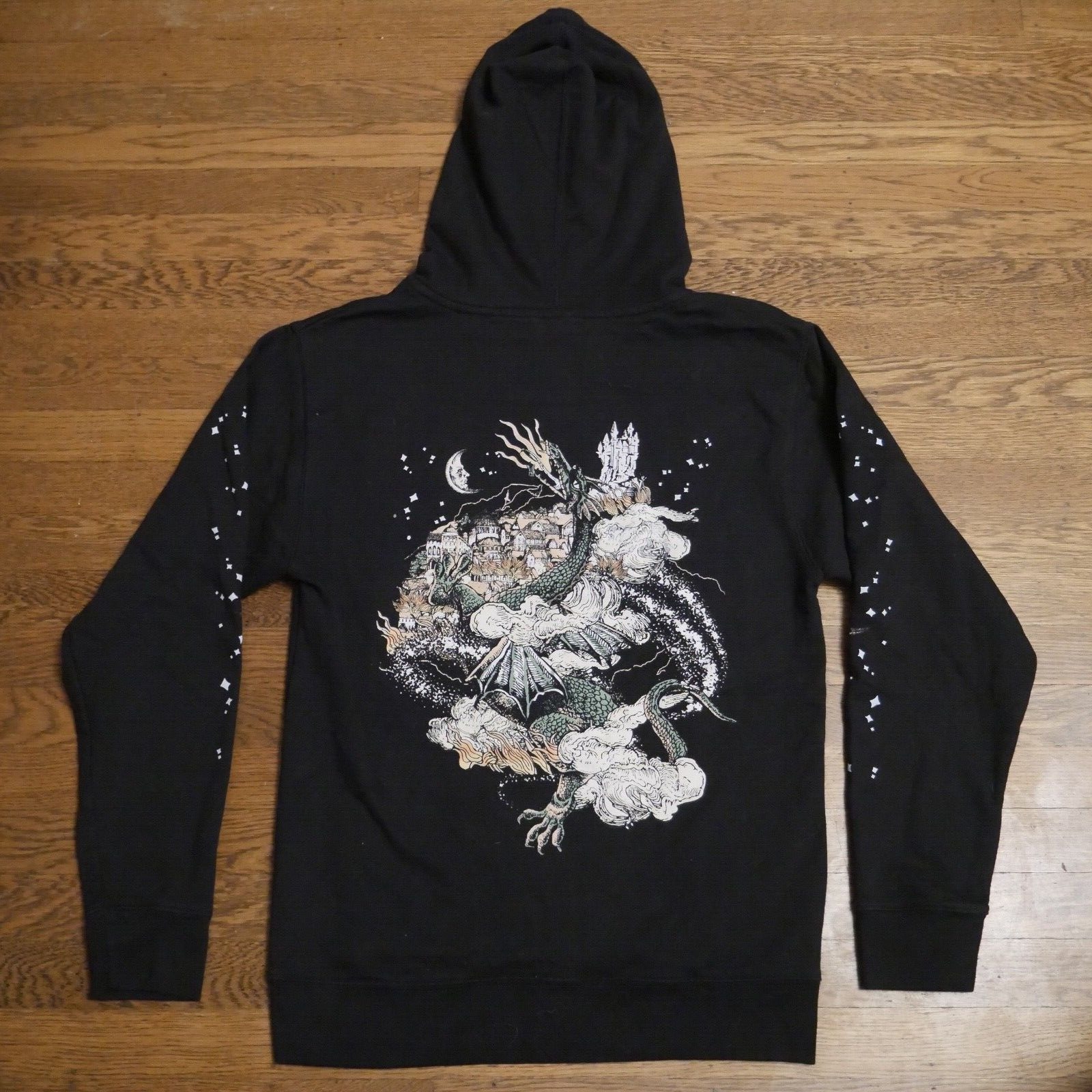 Phoebe Bridgers Taylor Swift Eras Tour Official Black Dragon Hoodie Sweater S