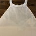 Zara Lingerie Collection Pointelle Halter Top L Cream/Light Yellow NEW