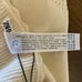 Zara Lingerie Collection Pointelle Halter Top L Cream/Light Yellow NEW