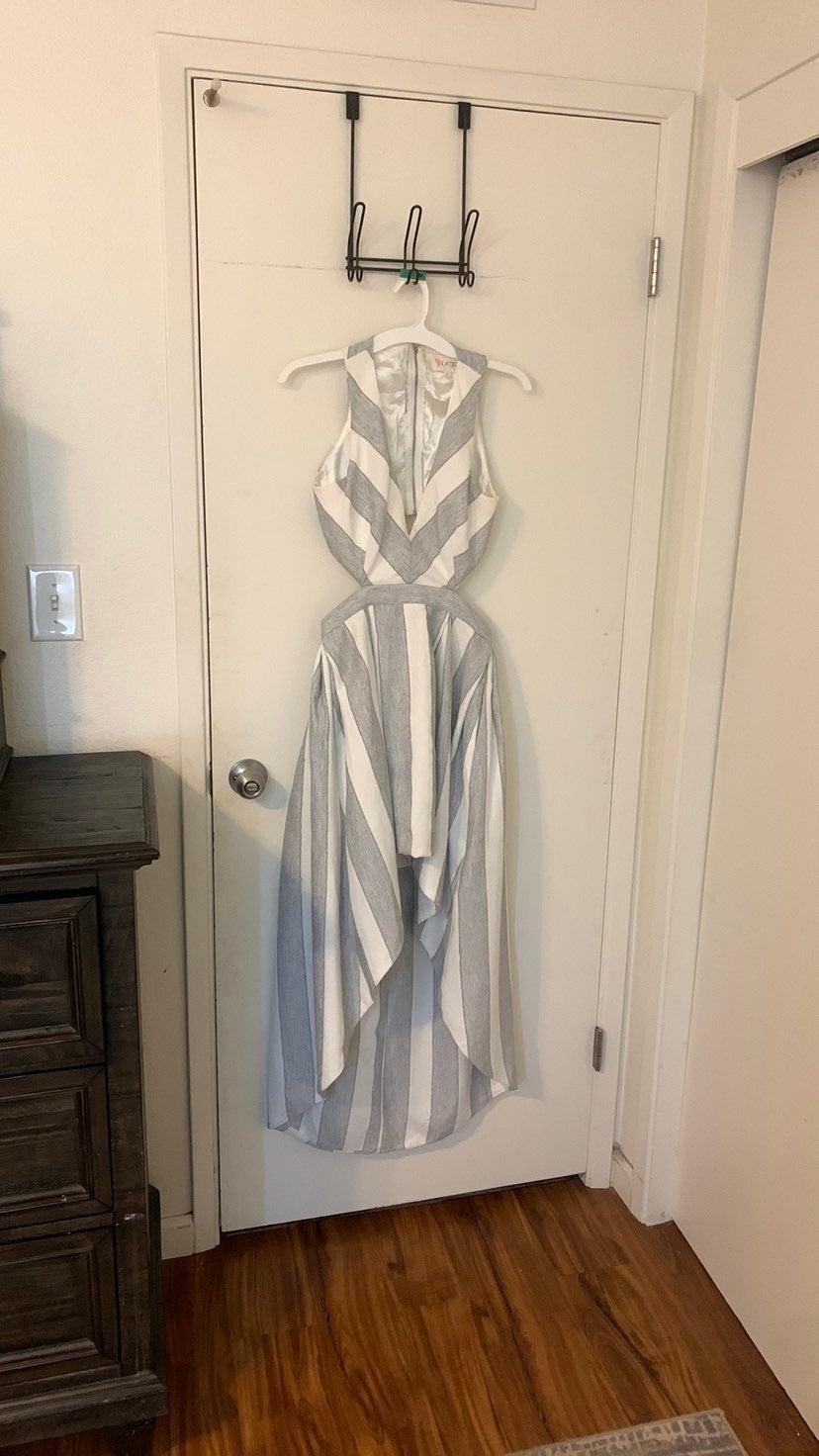 Ninette Pocketed High Low Dress
