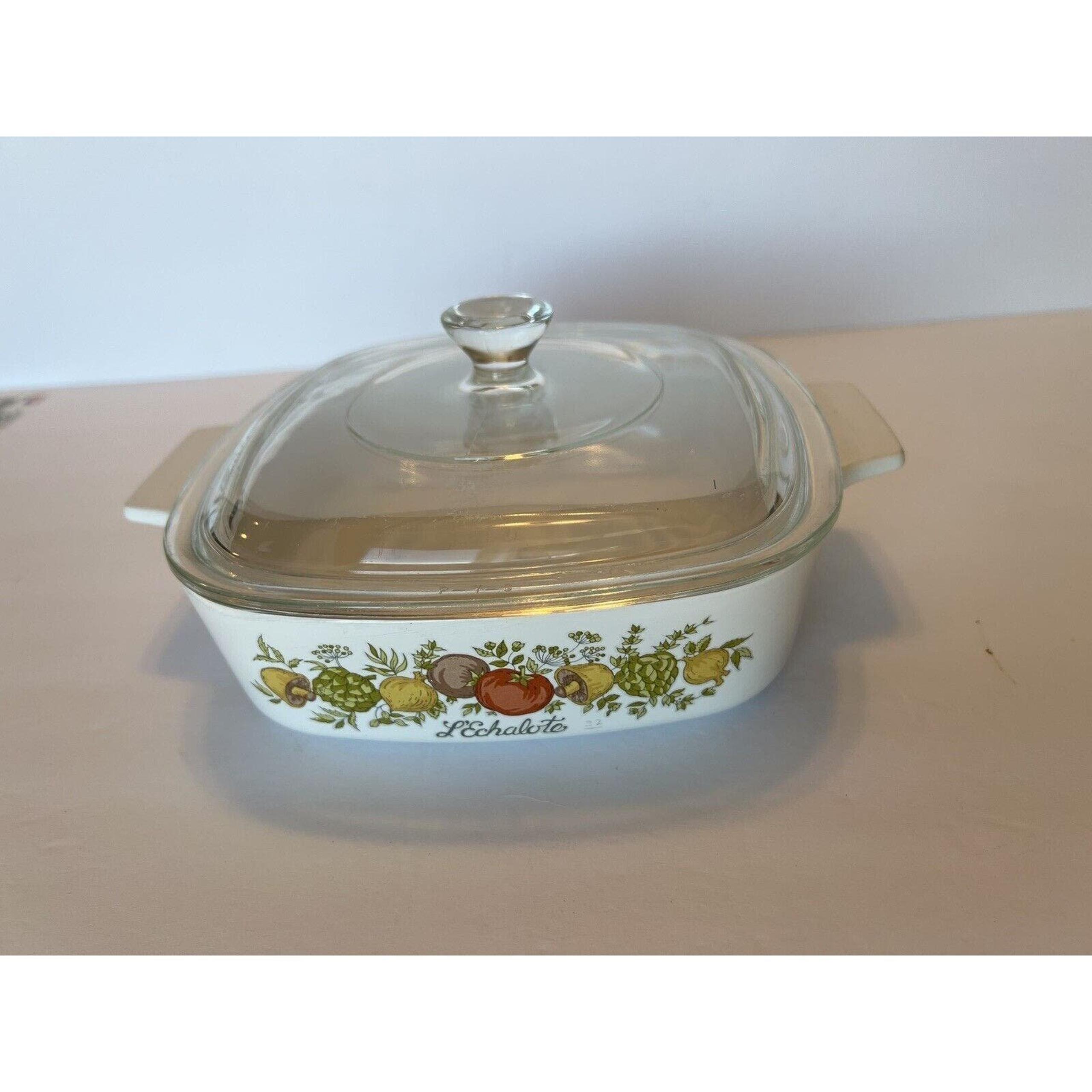 Spice Of Life 1 Qt Corningware With Lid GUC