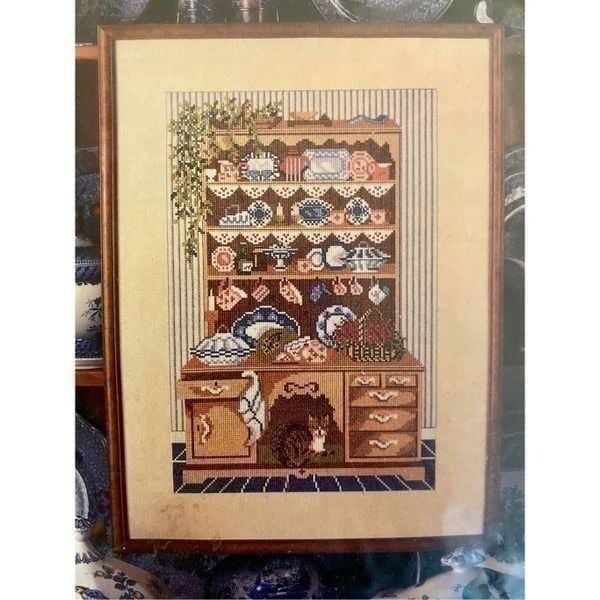 Vintage Glorafilia The Dresser 10 1/2”X15 3/4” Counted Cross Stitch Kit Rare