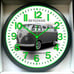 VW 1960 Volkswagen Kombi Bus Garage Shop Glow In The Dark Wall Clock New!