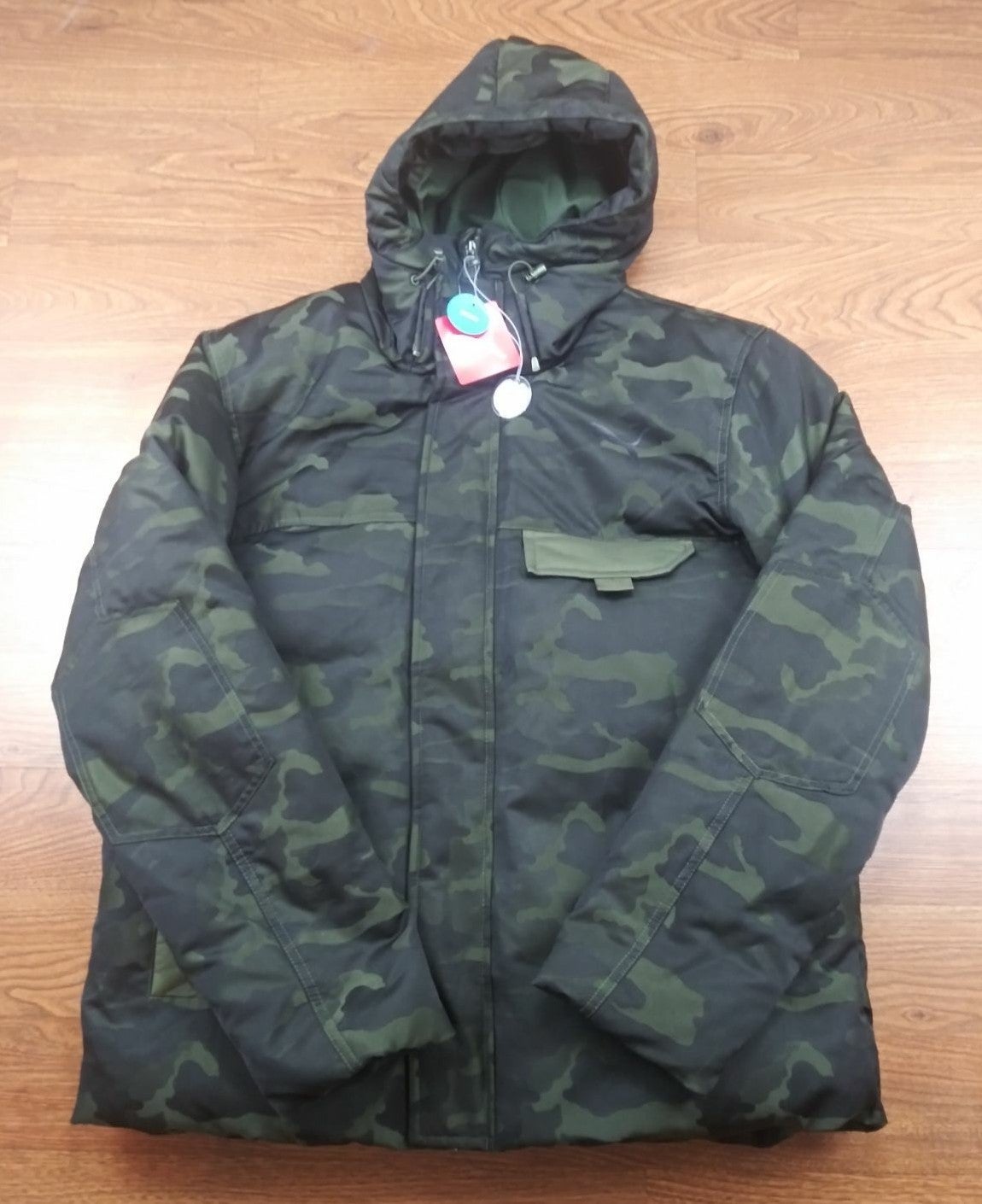 Puma Down Camo Winter Puff Coat Mens XL