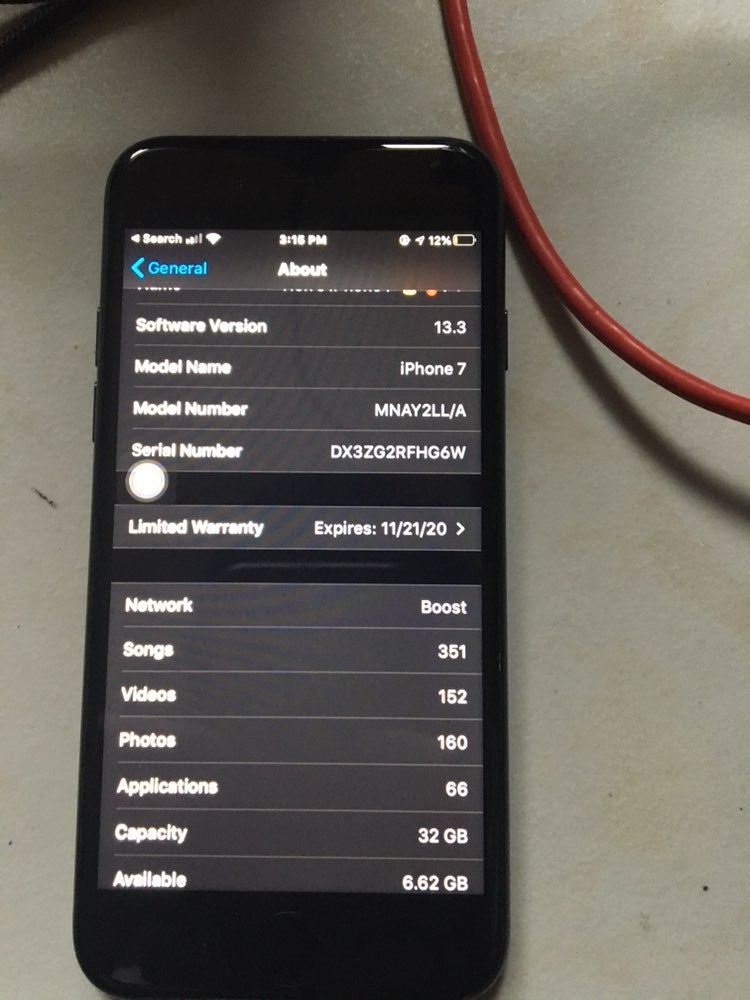 iPhone 7 Black 32 GB