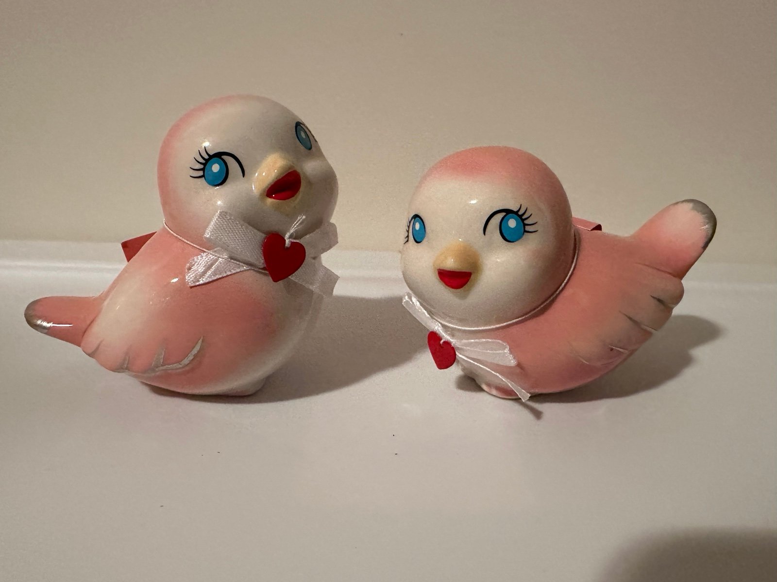 Target Spritz Ceramic Pink Valentines Love Birds