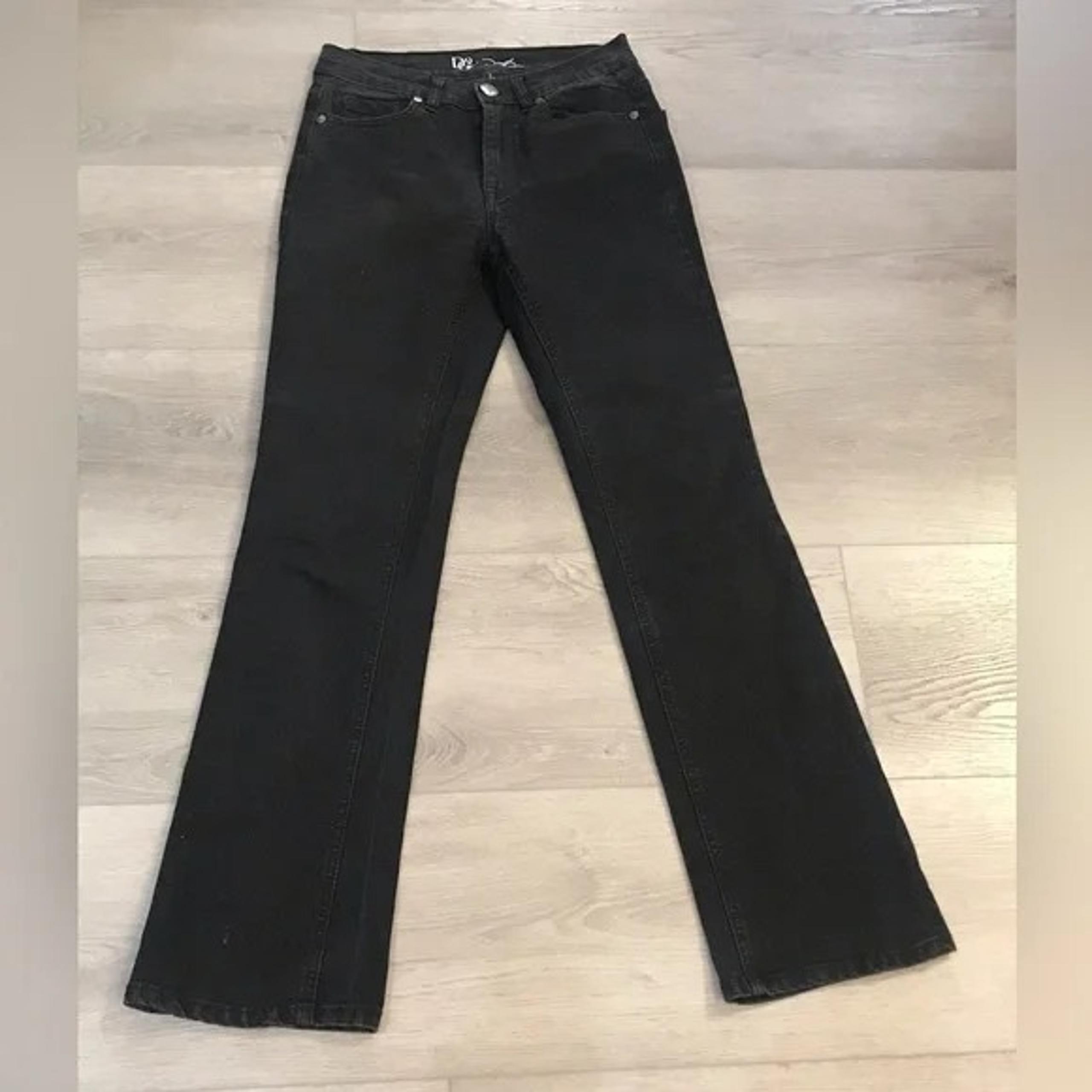 DG2 by Diane Gilman -Women’s Black Jeans - Stretch Fabric - Size 2