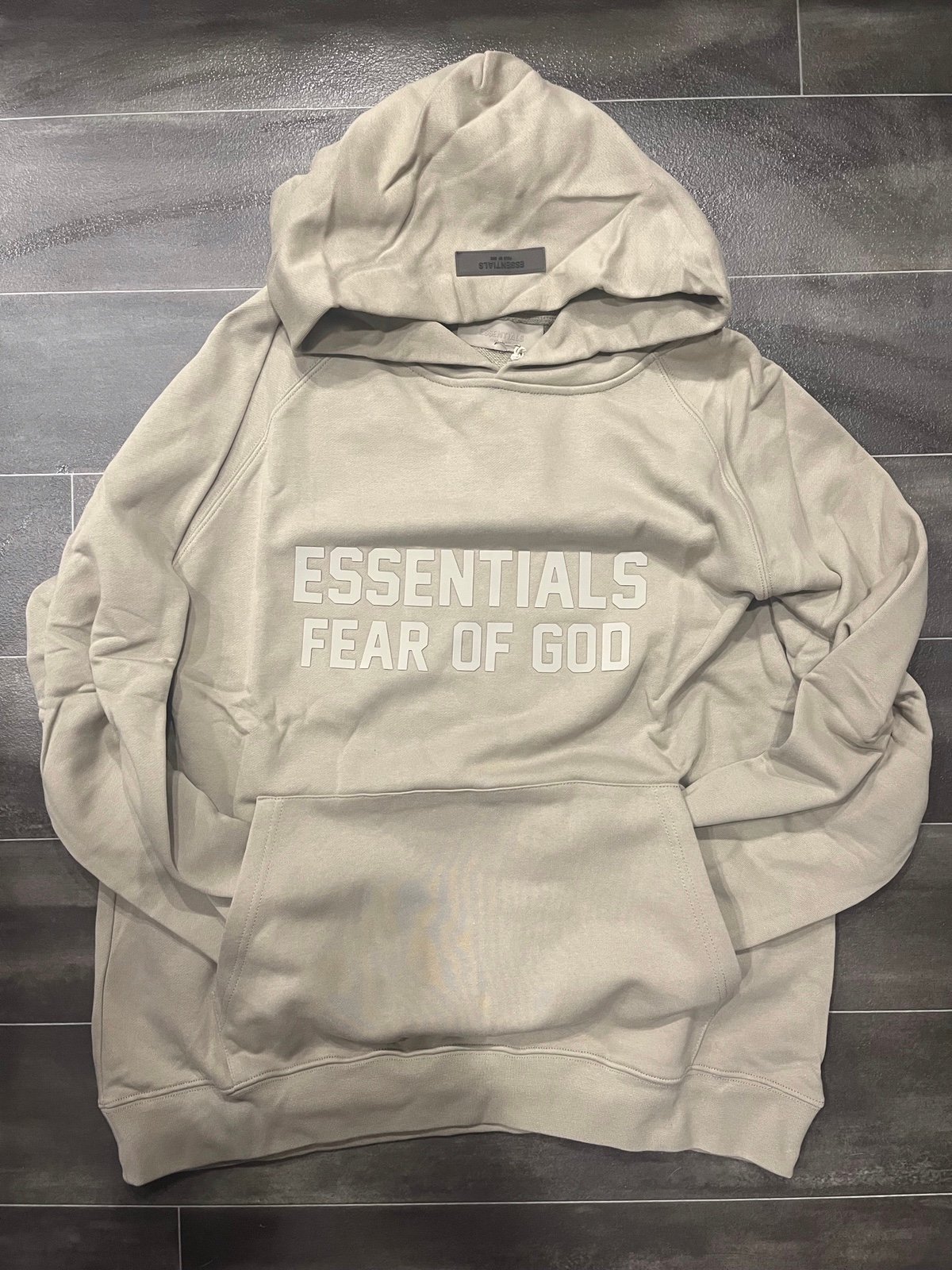 Essentials fear of god hoodie size medium