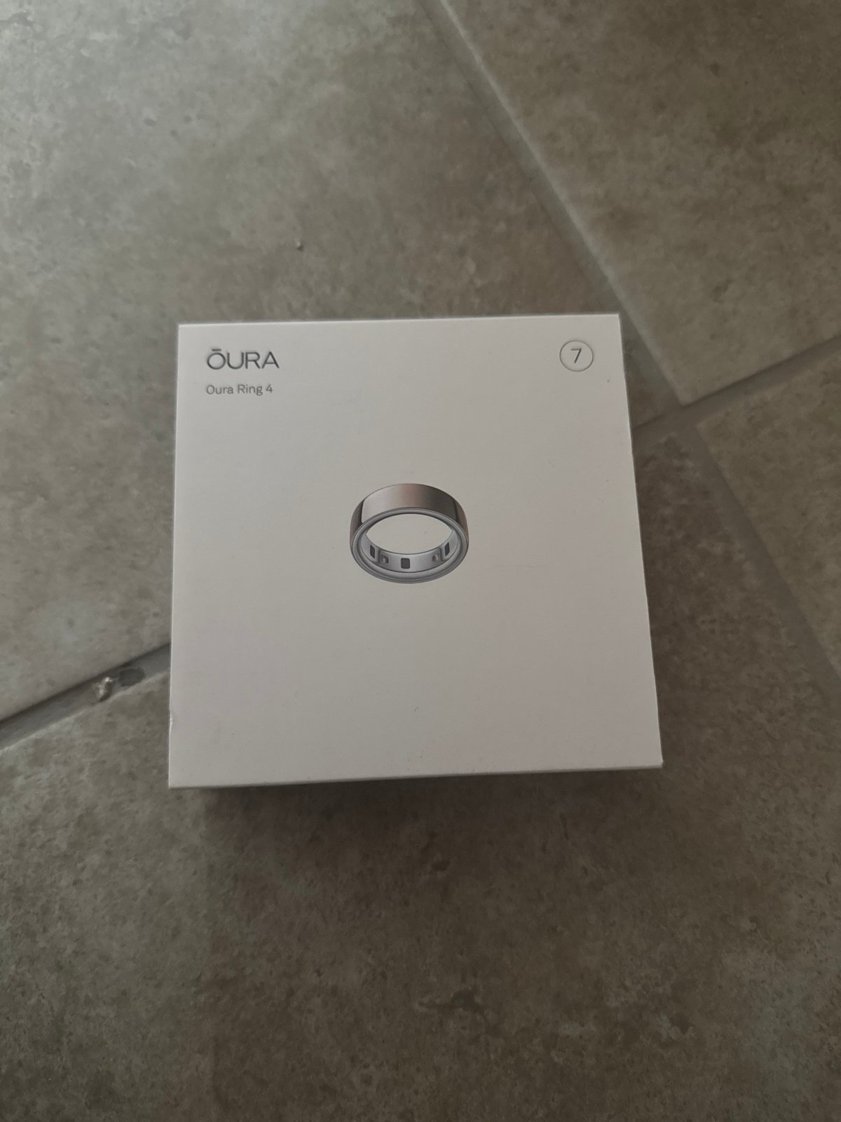 Brand new rose gold Oura ring size 7