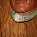 Chalkware Wall Hanging 6 Men's Heads LOT