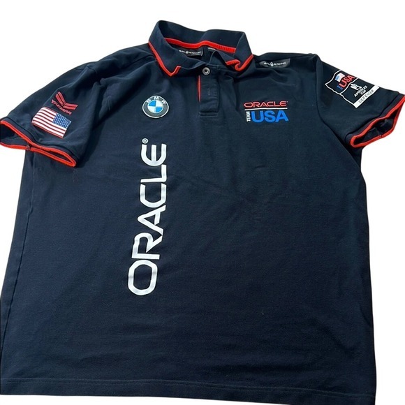 Sail Racing Oracle Team USA Polo Shirt BMW Yanmar Racing XXXL