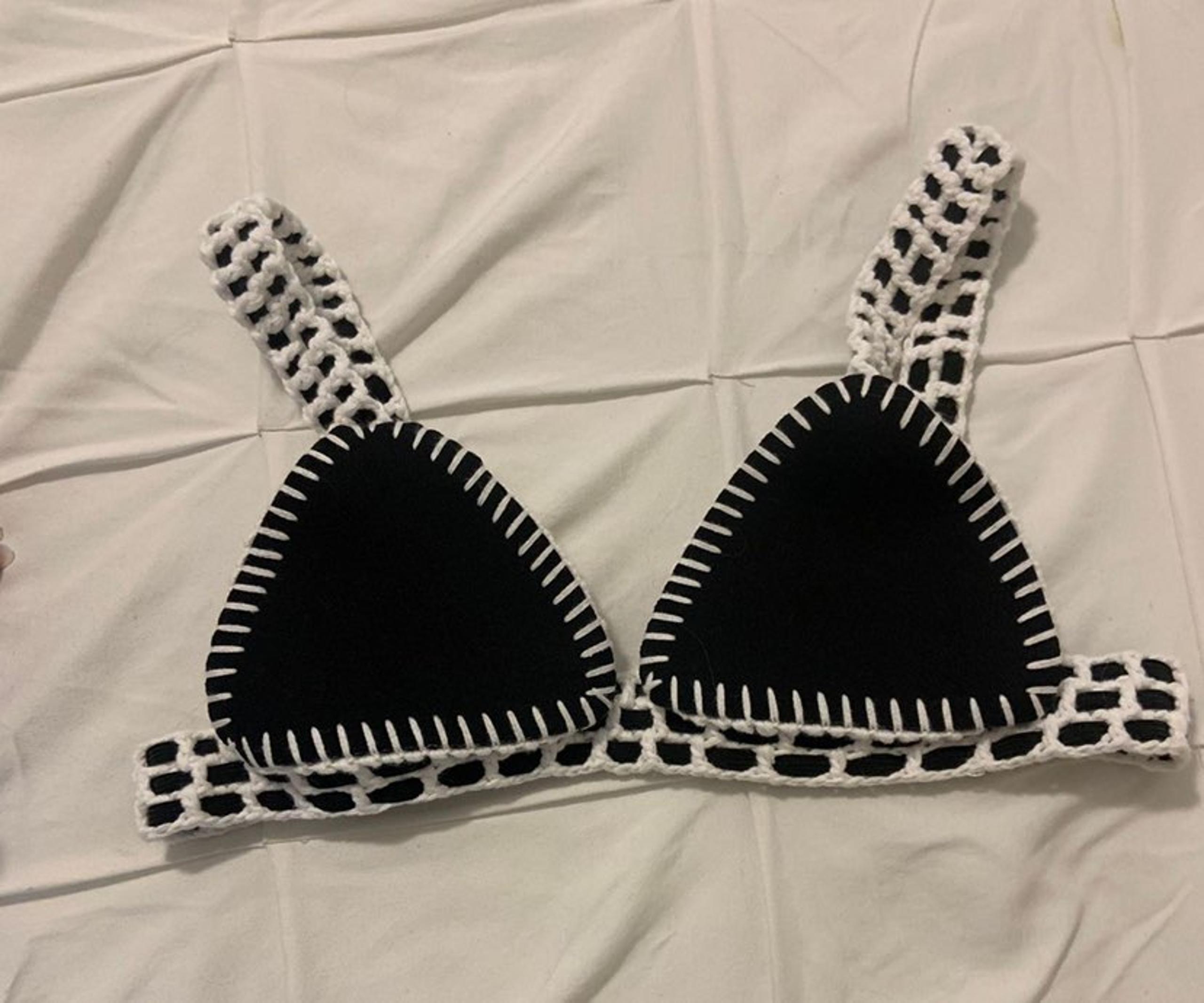 Sunny Co Clothing Crochet Bikini Top
