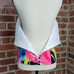 Trina Turk Pink Blue Floral Halter Bustier Top Women's 0