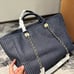 Denim beach bag