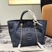 Denim beach bag