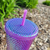 Starbucks- Purple Oil Slick Studded Tumbler