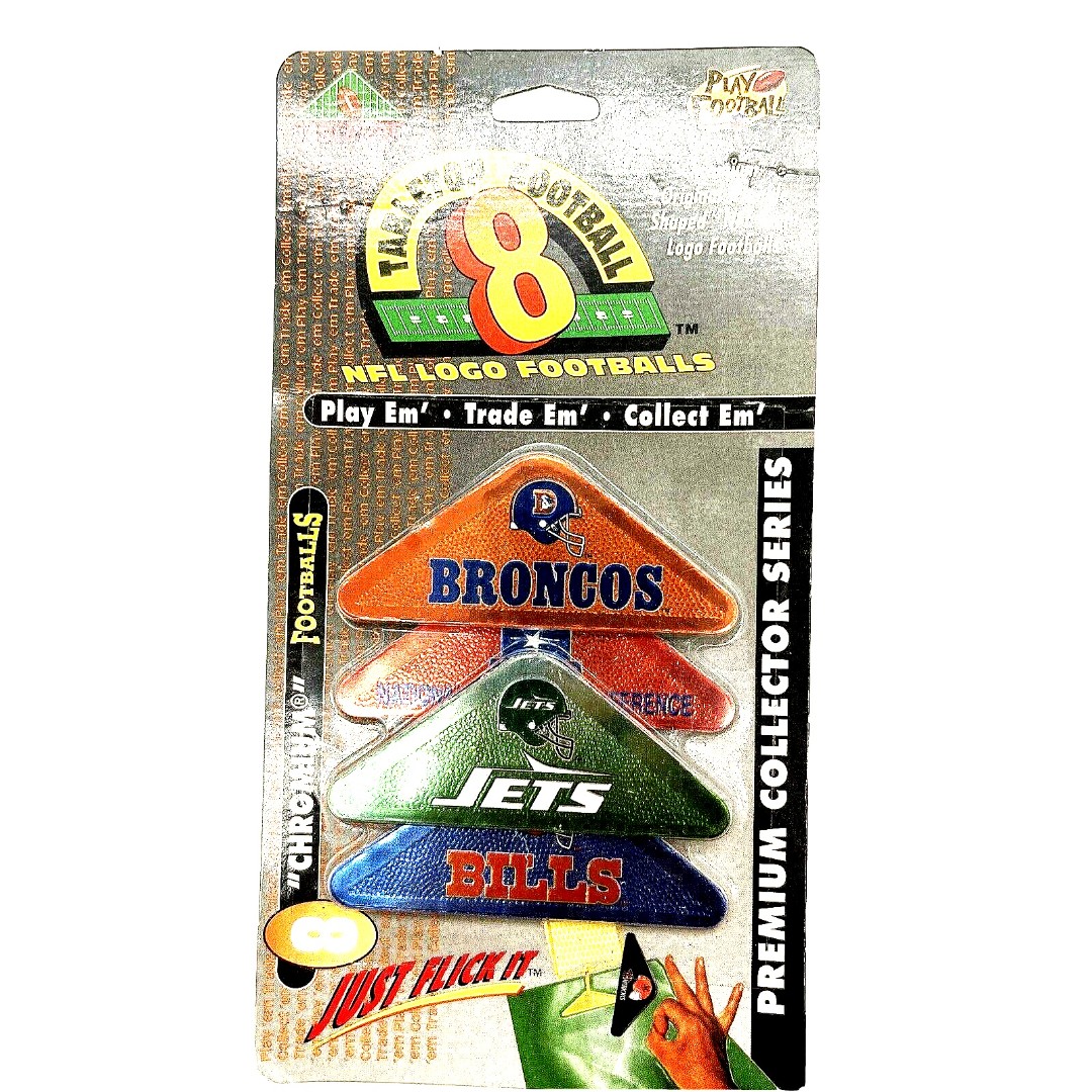 Tabletop NFL Logo Table Top Footballs Game 8 Teams Premium Collector Series