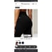 New Medium Fabletics Black Define PowerHold High Waist Leggings Athletic Casual