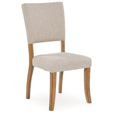 Rybergston - Light Brown - Dining Upholstered Side Chair (Set of 2)