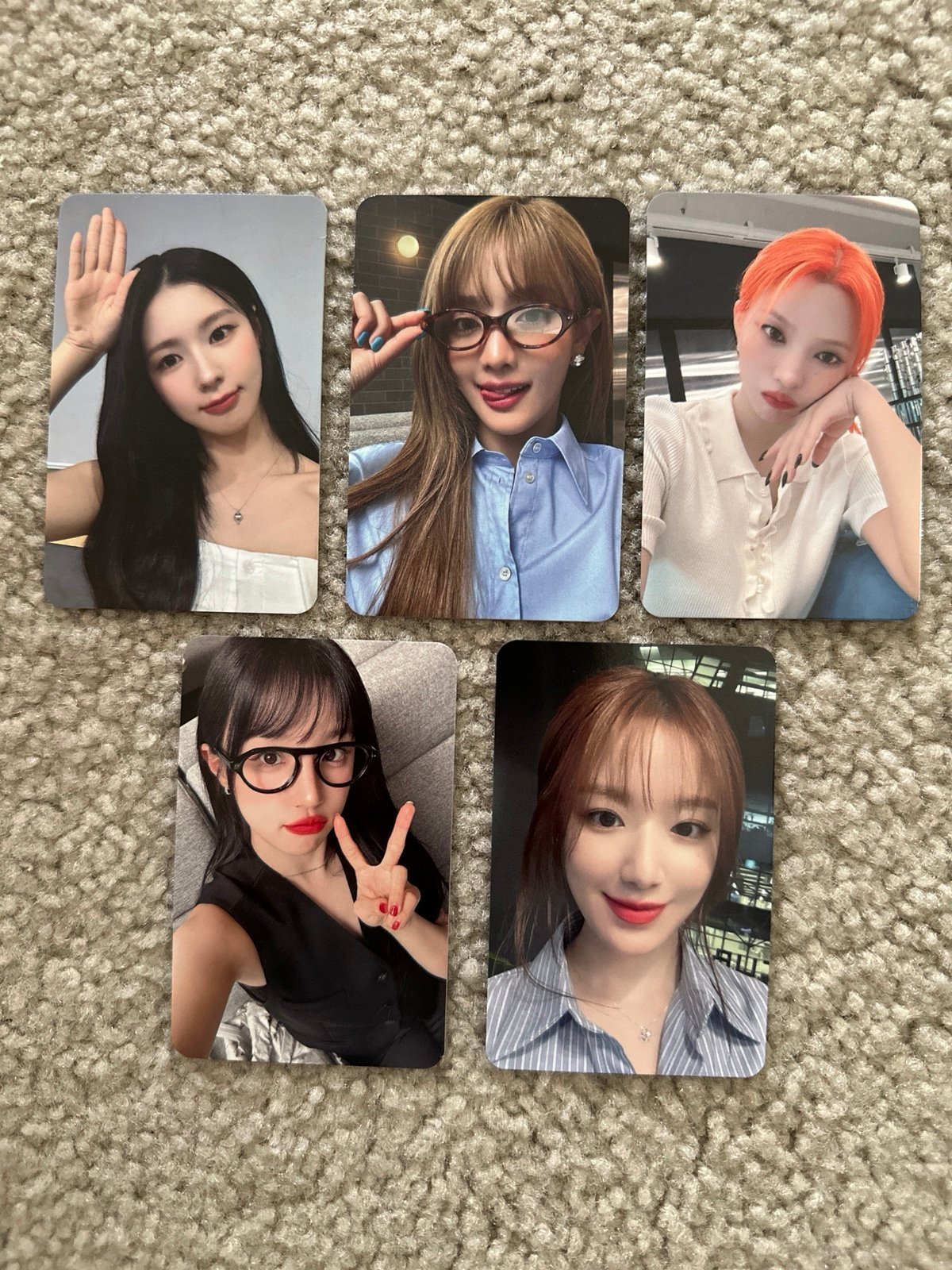 (G)I-DLE アメリカ VIP限定 トレカ GIDLE Gidle tour vip gift Single Cards