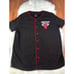 Chicago Bulls Vintage Black Pin Striped Jersey Basketball NBA Mens Size L