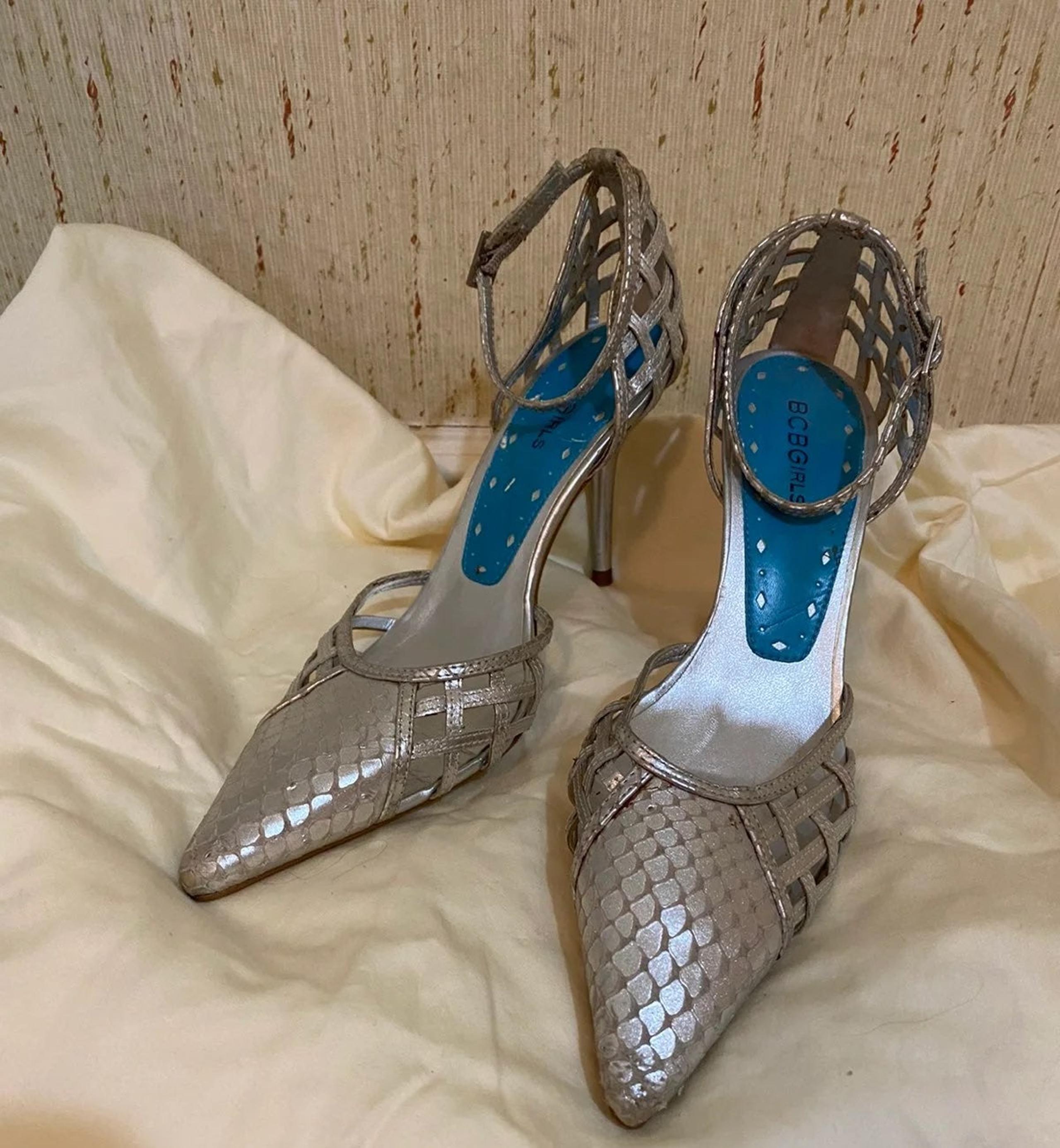 BCBG Girls faux snake print ankle st